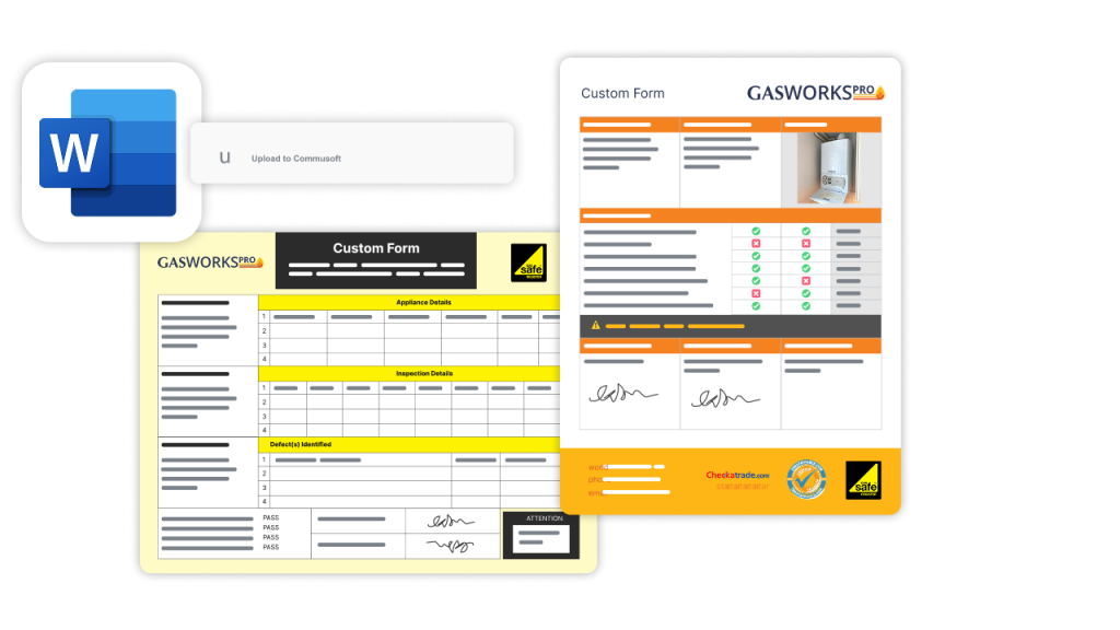 Custom digital form examples
