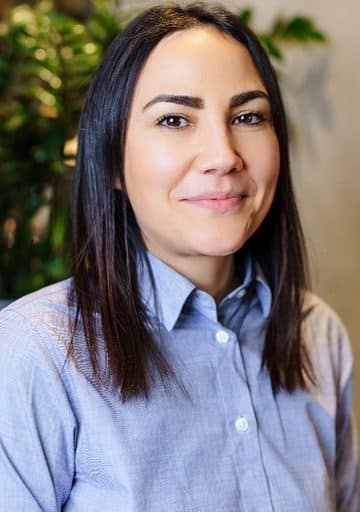 Headshot of Brigitte Brun, Head of Finance
