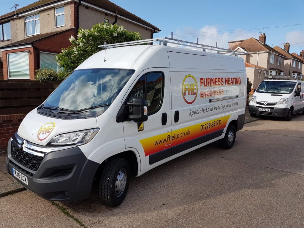 Furness Heating Engineers company van
