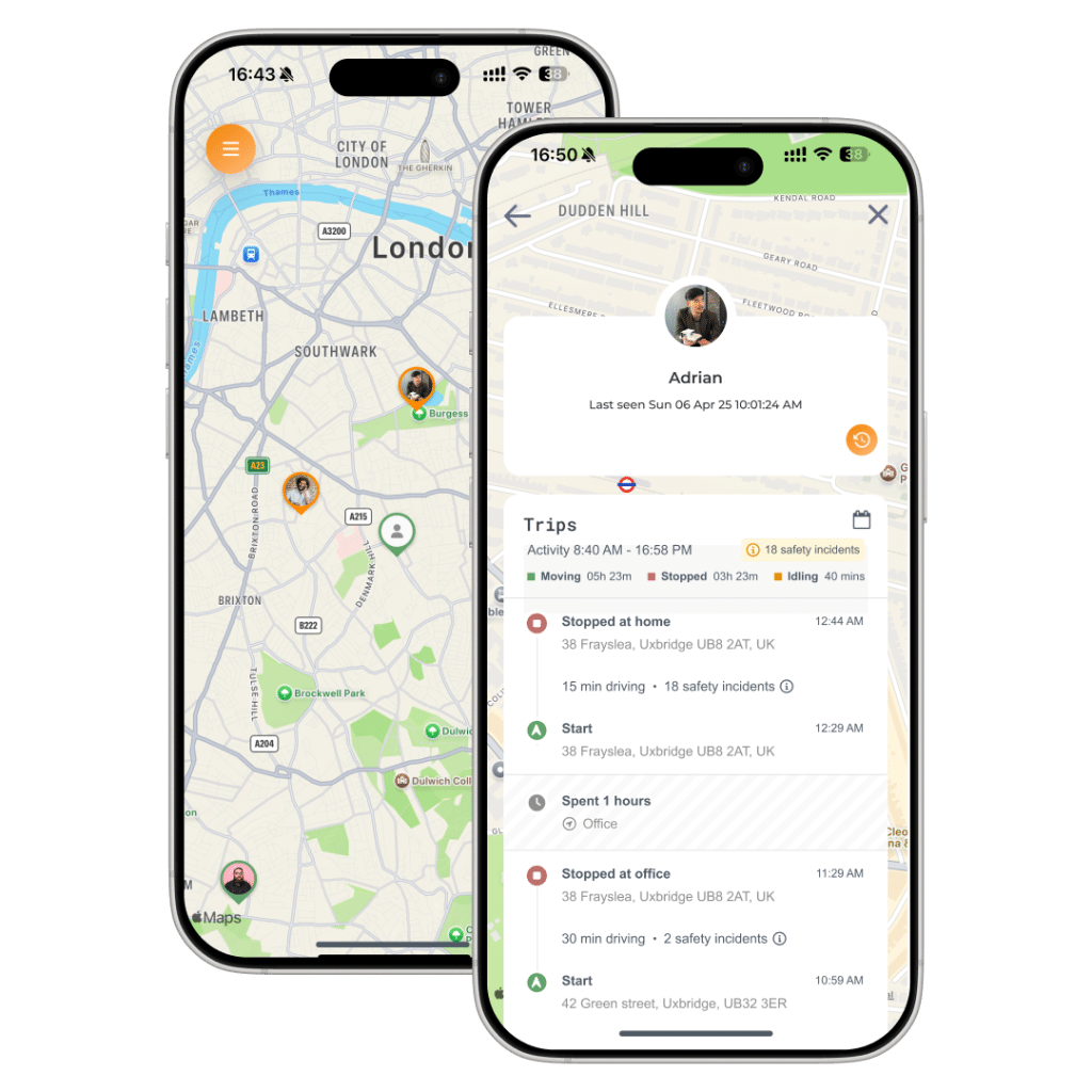 Mobile fleet tracking