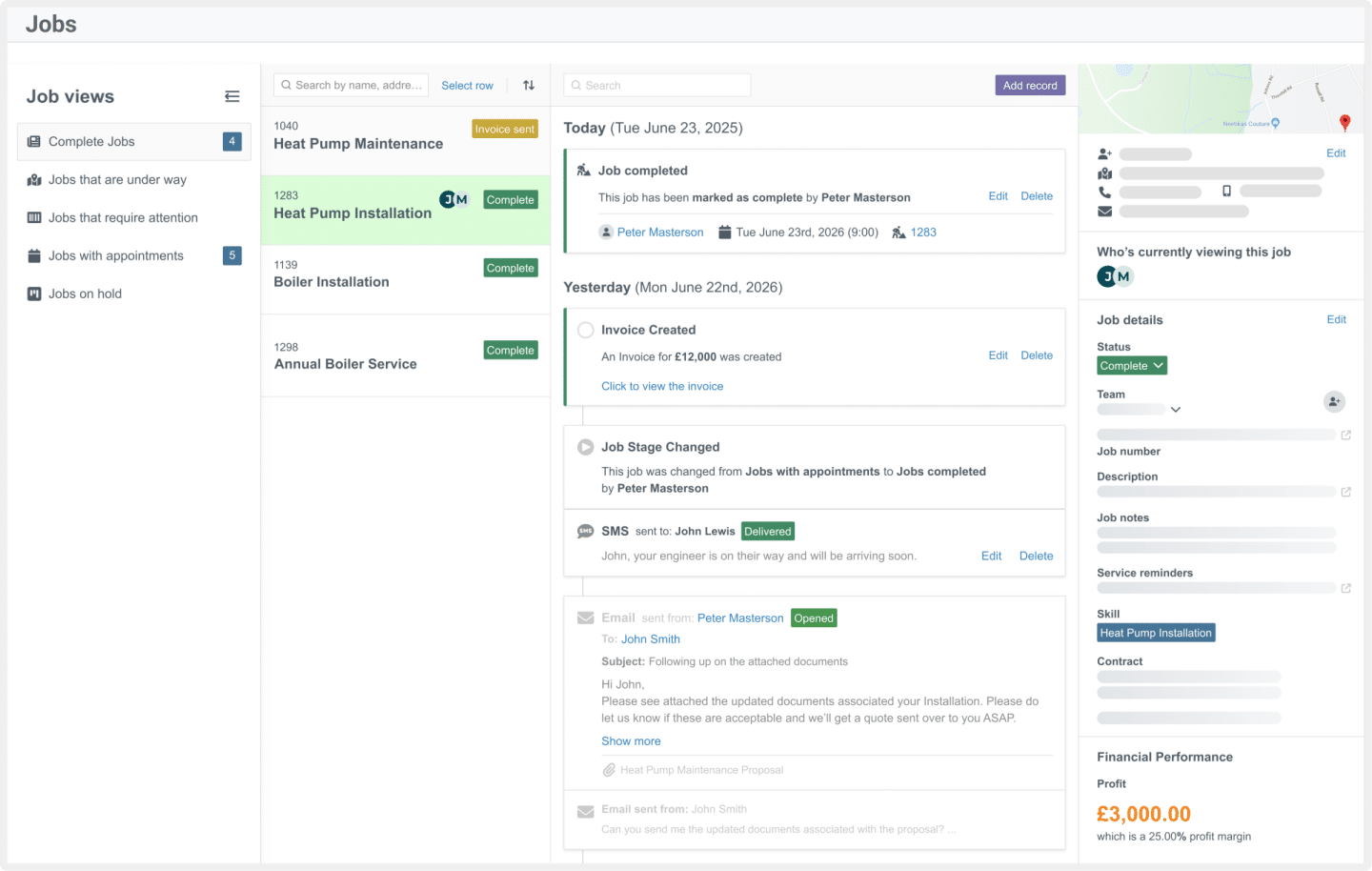 Commusoft Field Service Management Software | Commusoft | Schedule a Call