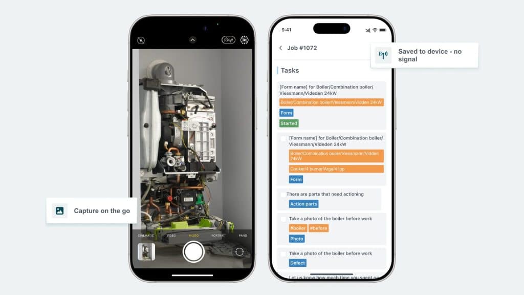 Offline capable mobile app
