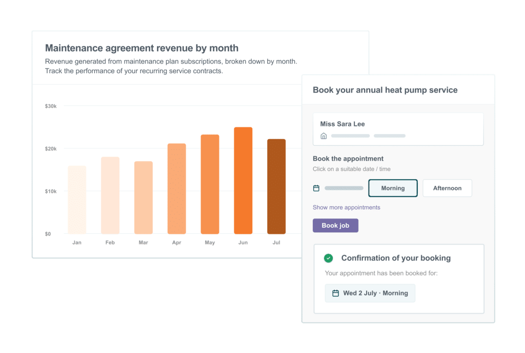 Build Recurring Revenue tracking Maintenance contracts