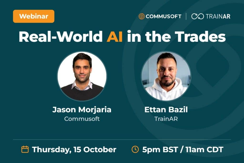 real world ai in the trades webinar banner